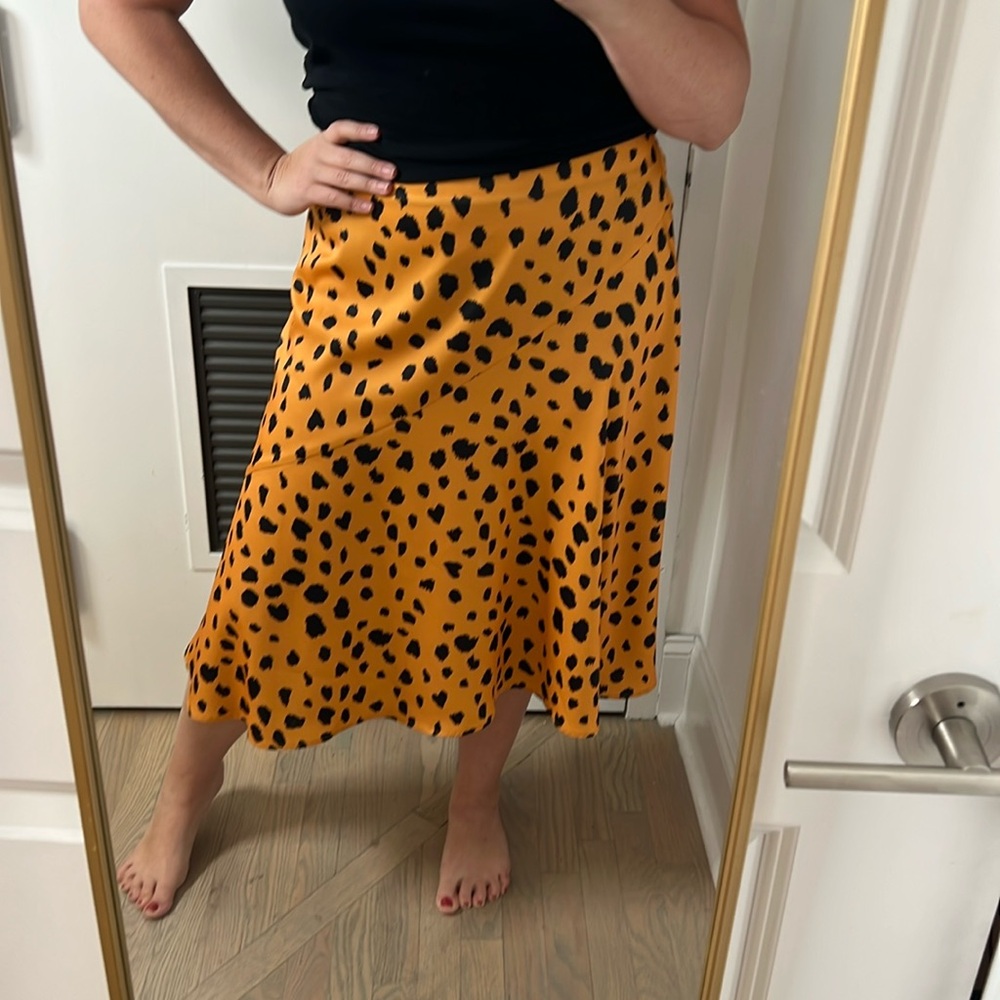 ELOQUII by Refinery 29 Animal Print skirt